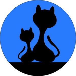 父子猫头像