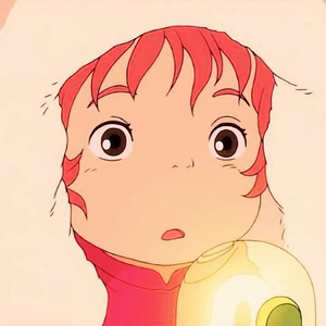 喜欢戴眼镜的波妞头像