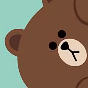 布朗熊bear头像