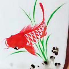 双鹏石膏娃娃头像