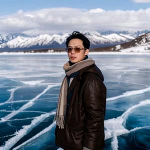 流动的阳光头像