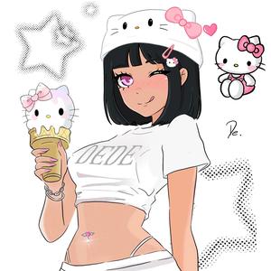 在果园愉悦摘果的果农头像