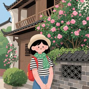 秀花头像