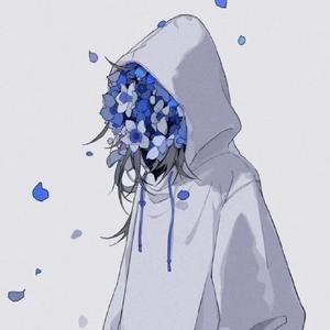 纯白手绘头像