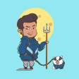 胡子与猹头像