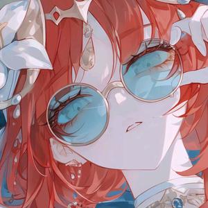 海滩的黄昏头像