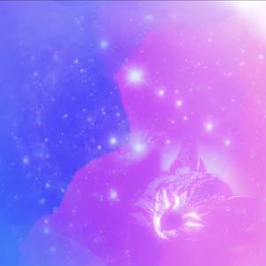 亮紫色的星星头像