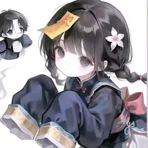 手捧小苍兰头像