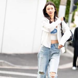 都市丽人街拍头像