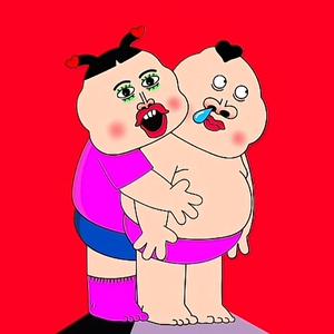 江上悠然垂钓的隐者头像