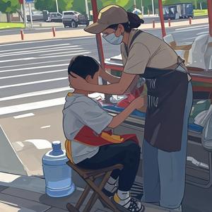 绘画的皮皮头像