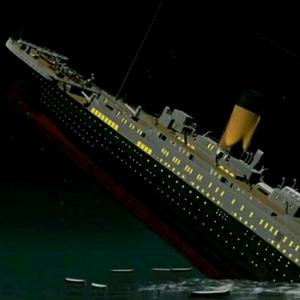 1912年4月12日沉没的泰坦尼克头像