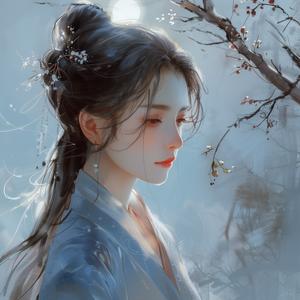 梅影胧月头像