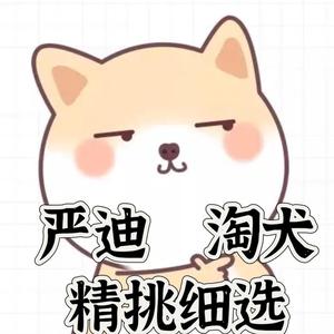 严迪淘犬头像