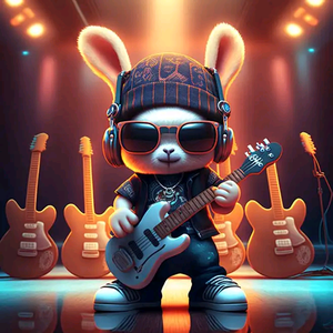 斑比兔音乐盒 头像