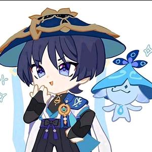 水晶工作室灬原神的散猫猫是同个人哦 头像