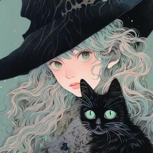 玄猫塔罗头像