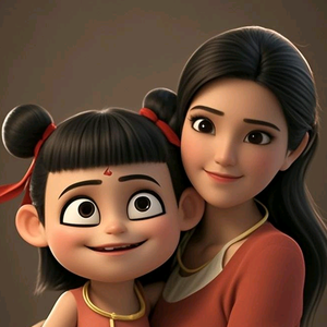广州小魔童妈妈头像