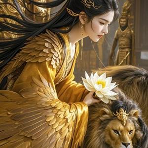 自由女诗人头像