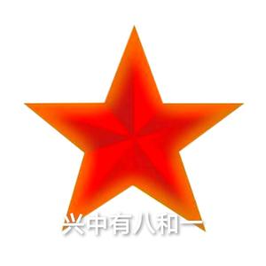 闪五角星头像