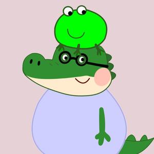 鳄得蛙蛙叫头像