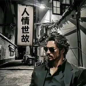 北岛晚风头像