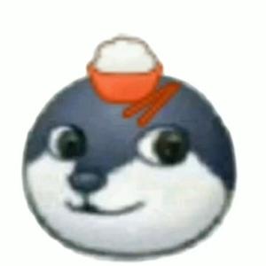 端庄优雅无耳狗头头像