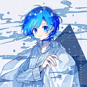 蓝心在修仙（逆水寒手游）头像