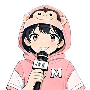抽象M头像