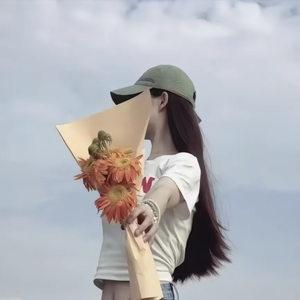 阿狸追剧头像