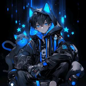 小夜手绘头像