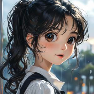 墨染讲情感故事。头像