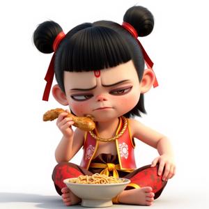 吃货雯雯头像