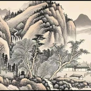 山月诗词头像