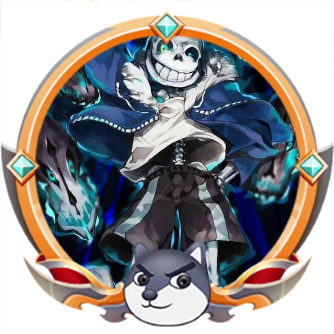 圣魂集团丶一个小sans头像